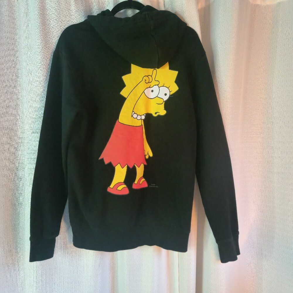 H&M Lisa Simpson Oversized Hoodie Pullover - S